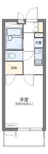 レオパレス武庫南【3階】の間取り