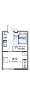 レオパレスProminent【1階】の間取り