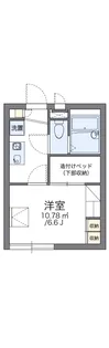 レオパレス杭瀬北新町?【2階】の間取り