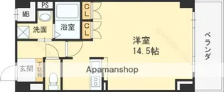 兵庫県西宮市田代町【マンション】の間取り