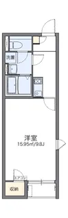 レオネクスト朝陽【1階】の間取り