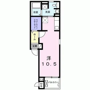 メゾン ブランシュ【3階】の間取り