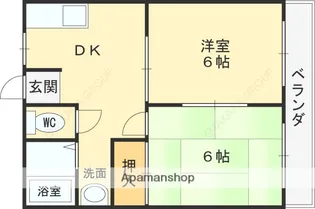 センチュリーハイツ【203号室】の間取り