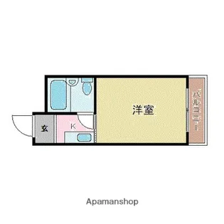 サウザンド15【1階】の間取り