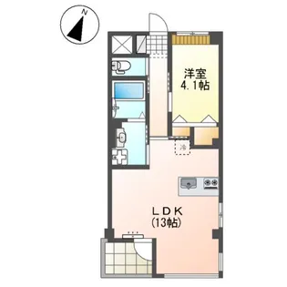 クロシェット ラクテ【3階】の間取り