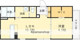 COURGE【1階】の間取り