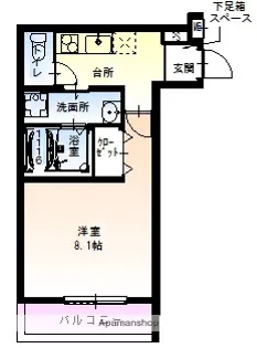 フジパレス南塚口サウス【2階】の間取り