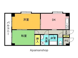 RESIDENCE塚口【4階】の間取り