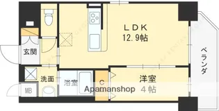 リエール武庫之荘【6階】の間取り