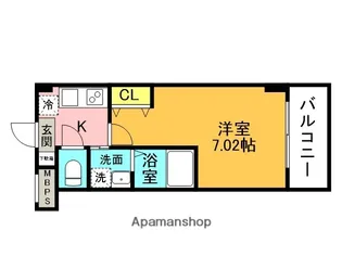 ヴェルステック武庫之荘【3階】の間取り