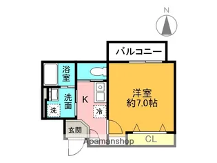 ALEGRIA武庫之荘【2階】の間取り