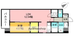 兵庫県西宮市津門川町【マンション】の間取り