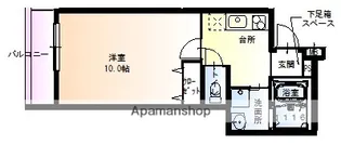 フジパレス塚口北【202号室】の間取り