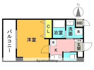 千葉・塚口【5階】の間取り