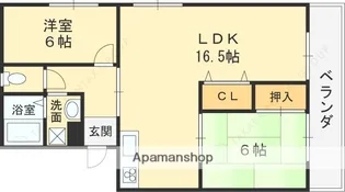 SAKURABASE東大阪【2階】の間取り
