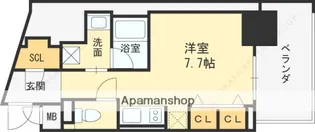 兵庫県西宮市高松町【マンション】の間取り