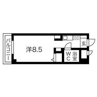 猪名寺パークマンションII【7階】の間取り