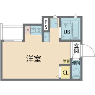 CAMELLIA【202号室】の間取り