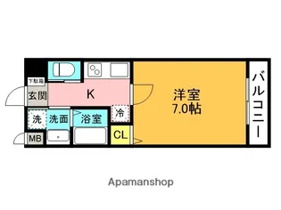 RAKAN伊丹【1階】の間取り