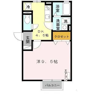 ルーベンス【2階】の間取り