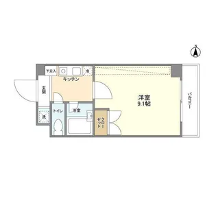 クリスティ南塚口【5階】の間取り