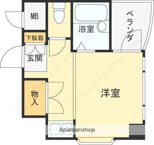 ローレルハイツウエハラ【2階】の間取り
