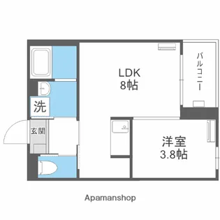 robot home 大庄西町【1階】の間取り