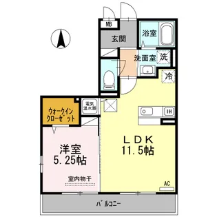 Lothlorien【1階】の間取り