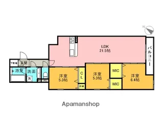 兵庫県尼崎市南塚口町3丁目【アパート】の間取り