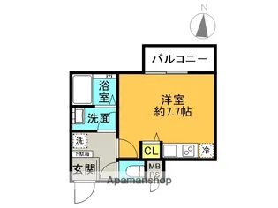 AILE南塚口Ⅴ【1階】の間取り