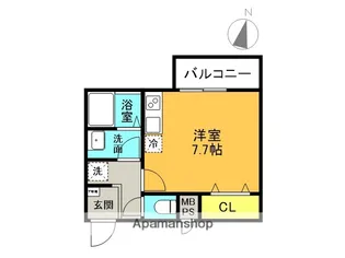 AILE南塚口Ⅴ【2階】の間取り