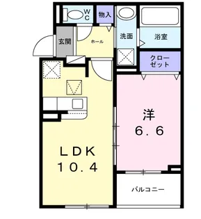 サンロイヤルⅠ【1階】の間取り
