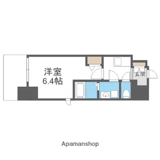 フォーリアライズ尼崎エラン【7階】の間取り