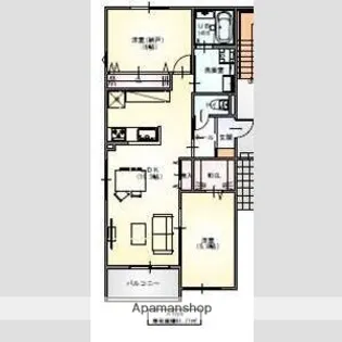 SERENITE【1階】の間取り