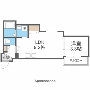 Gran Feliz【1階】の間取り