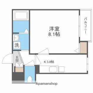 Gran Feliz【3階】の間取り