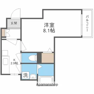 Gran Feliz【3階】の間取り