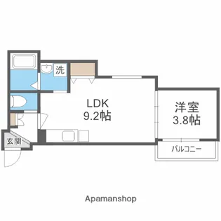 Gran Feliz【2階】の間取り