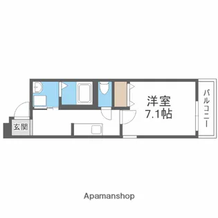 フジパレス阪急武庫之荘駅西?番館【1階】の間取り