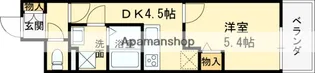 クレアール塚口Ⅰ【1階】の間取り