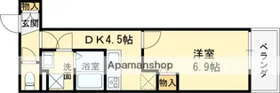 クレアール塚口Ⅰ【2階】の間取り