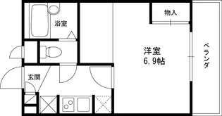レオパレスクレセント【3階】の間取り