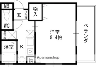 TERRA北口【2階】の間取り