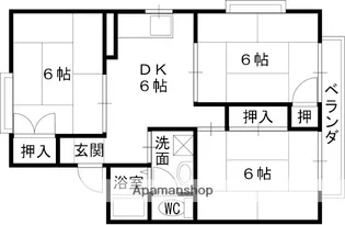 メゾンE【1階】の間取り