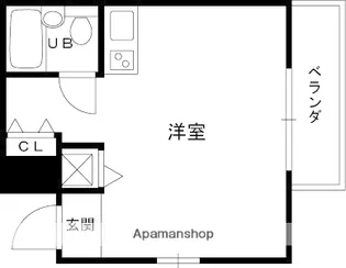 ダイドーメゾン塚口Ⅵ【3階】の間取り