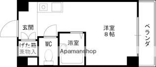 VOX東園田レジス【201号室】の間取り