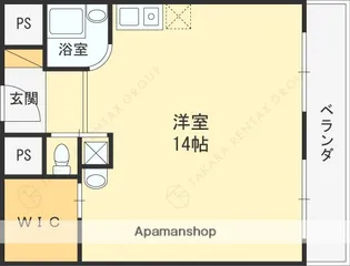 ピュアハウス甲子園【5階】の間取り