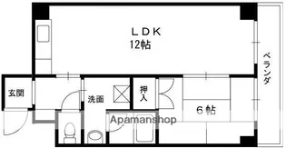 グランヴィア北夙川【2階】の間取り