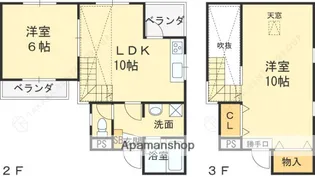 エクリュー北口【2階】の間取り