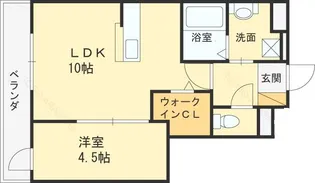 シャンドリエ【1階】の間取り